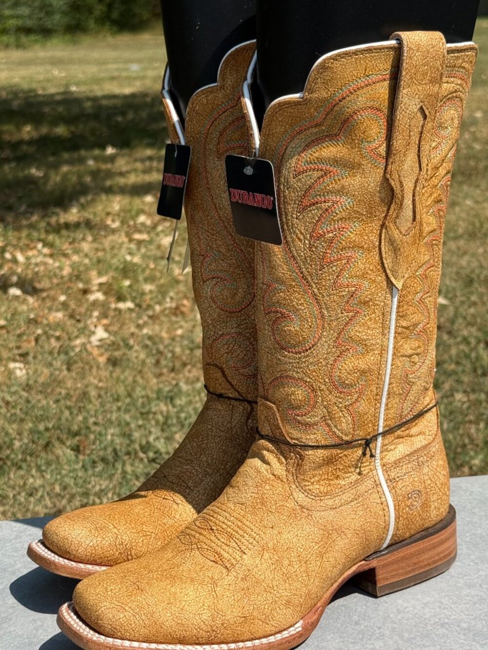 Durango Arena Pro Womens 7.5M Cremello Cowboy Boots Western Ranchcore NWT 4232